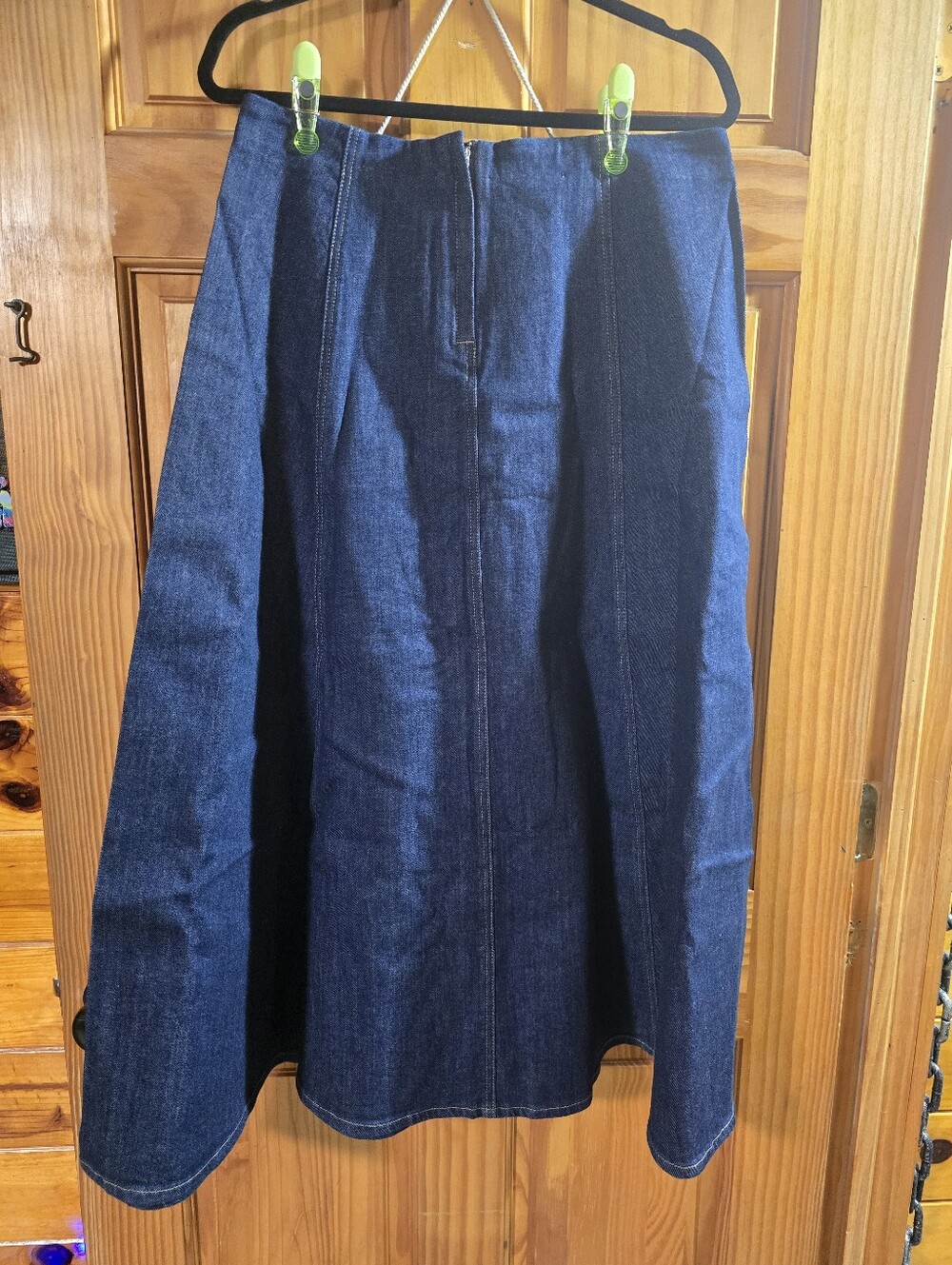 Madewell X Alexa Chung Midi Skirt Size 29 - Picture 3 of 9